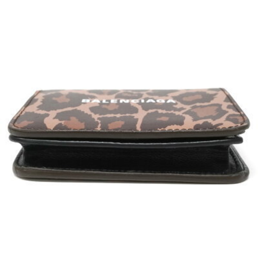 Balenciaga Compact Wallet Leopard Print - Picture 4 of 10
